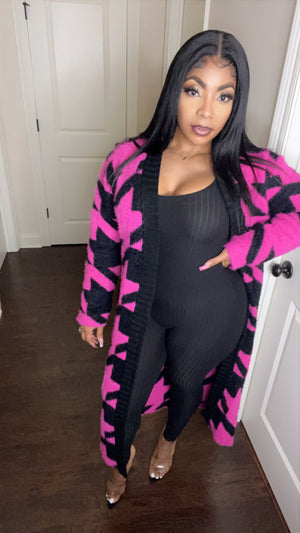 Cuddle Weather black/pink