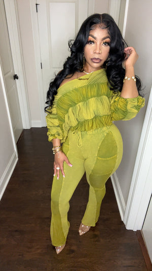 Whatever Weekend (olive yellow)