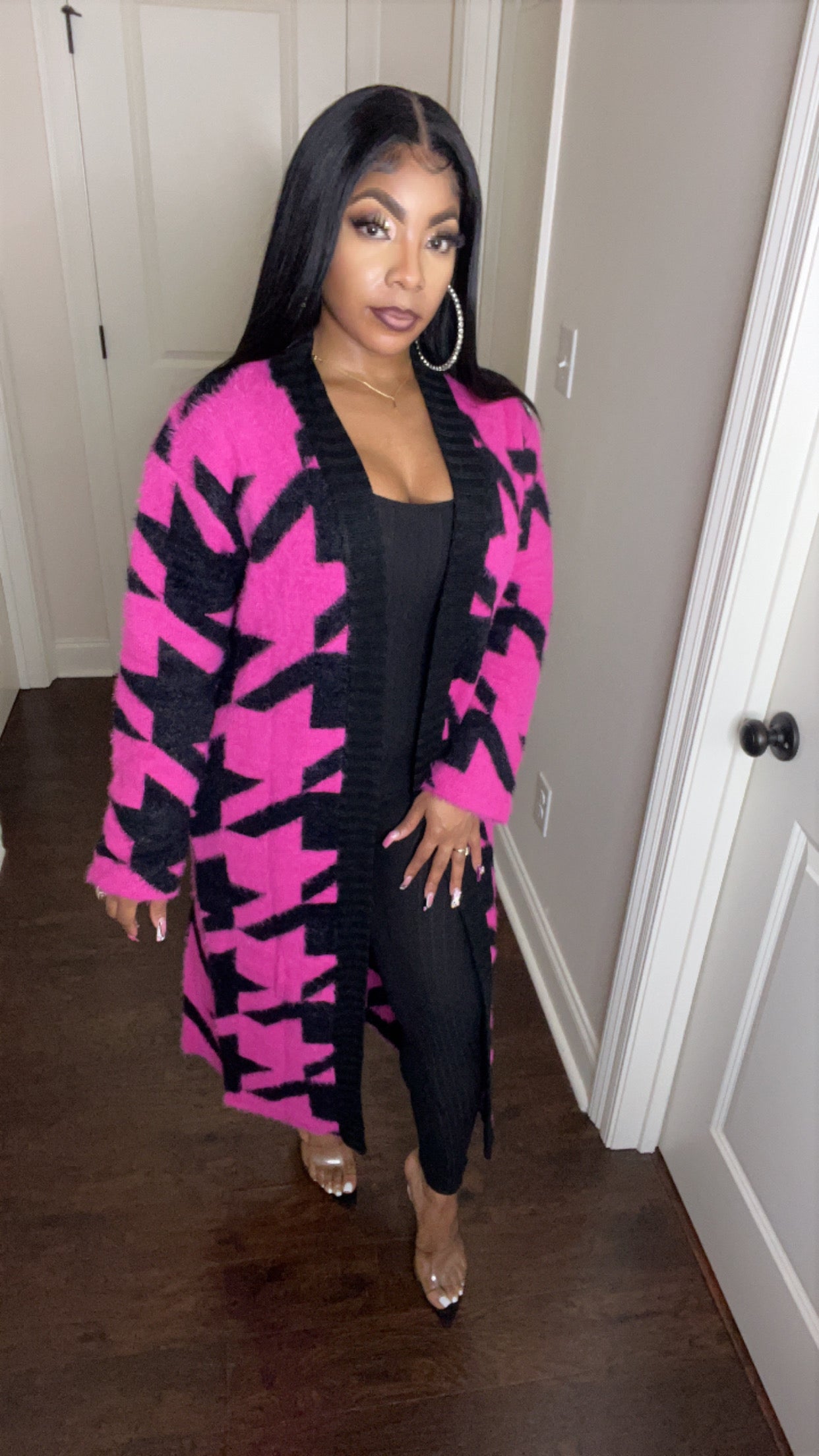 Cuddle Weather black/pink