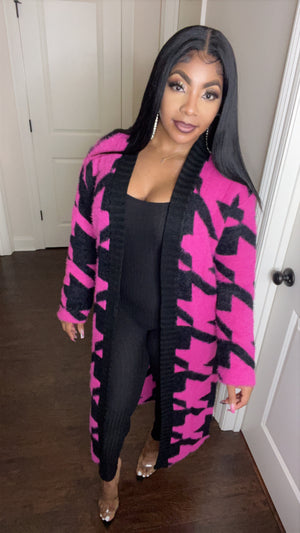 Cuddle Weather black/pink